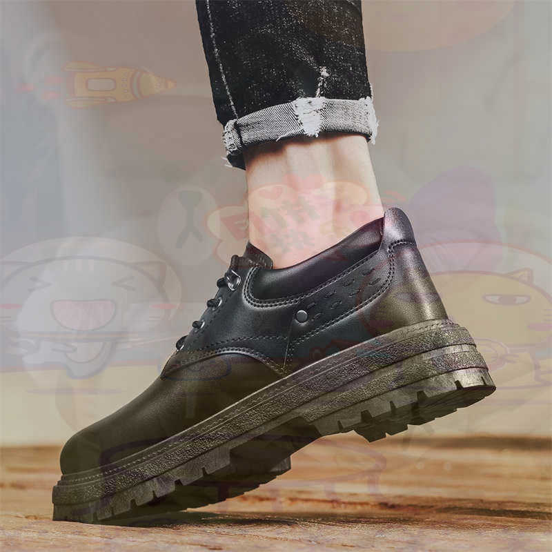 Office Tech Supply - Dark Natural หนังแฟชั่น Trainers เทนนิสรองเท้าผ้าใบผู้ชายรองเท้าแฟชั่นรองเท้าผ้าใบคุณภาพกีฬาราคาต่ําสุขภาพ