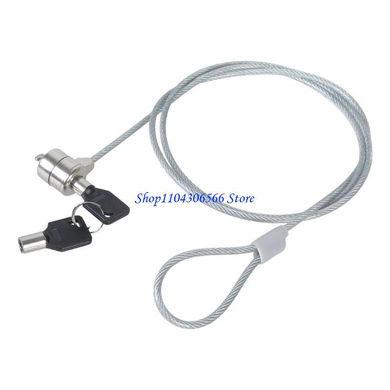 Cable Lock Laptop - 02DD ใหม่ล่าสุดโน้ตบุ๊คแล็ปท็อปล็อคสายโซ่ Anti-theif คอมพิวเตอร์ล็อคพร้อมกุญแจ