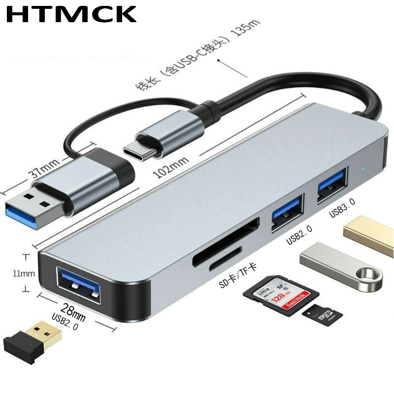 Docking Station Usb C - ฮับ USB C แบบ 8 in