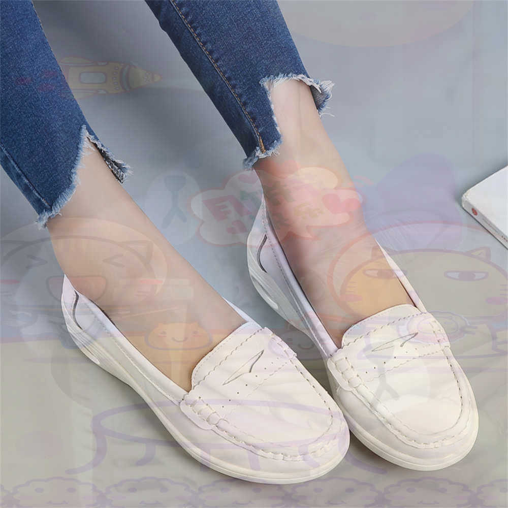 Office Tech Supply - Soft SLIP-ON สตรีขนาดใหญ่รองเท้าเทนนิสสเก็ตบอร์ดสุภาพสตรีรองเท้าผ้าใบแบรนด์หรูกีฬาวิทยาลัย Drop Shipping
