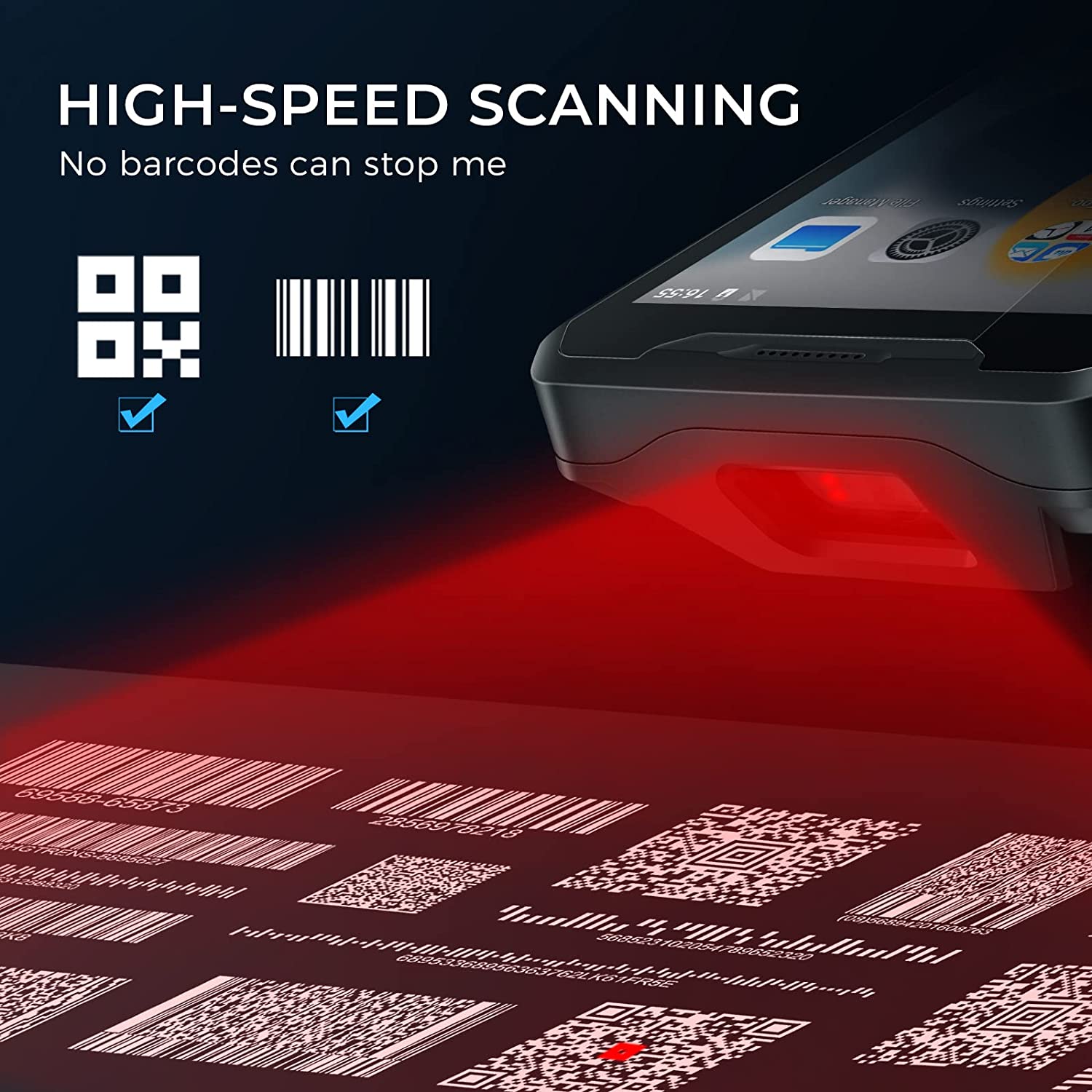 เครื่องอ่านบาร์โค้ดแบบพกพา And - Barcode Scanner 2D บทวิจารณ์และราคา