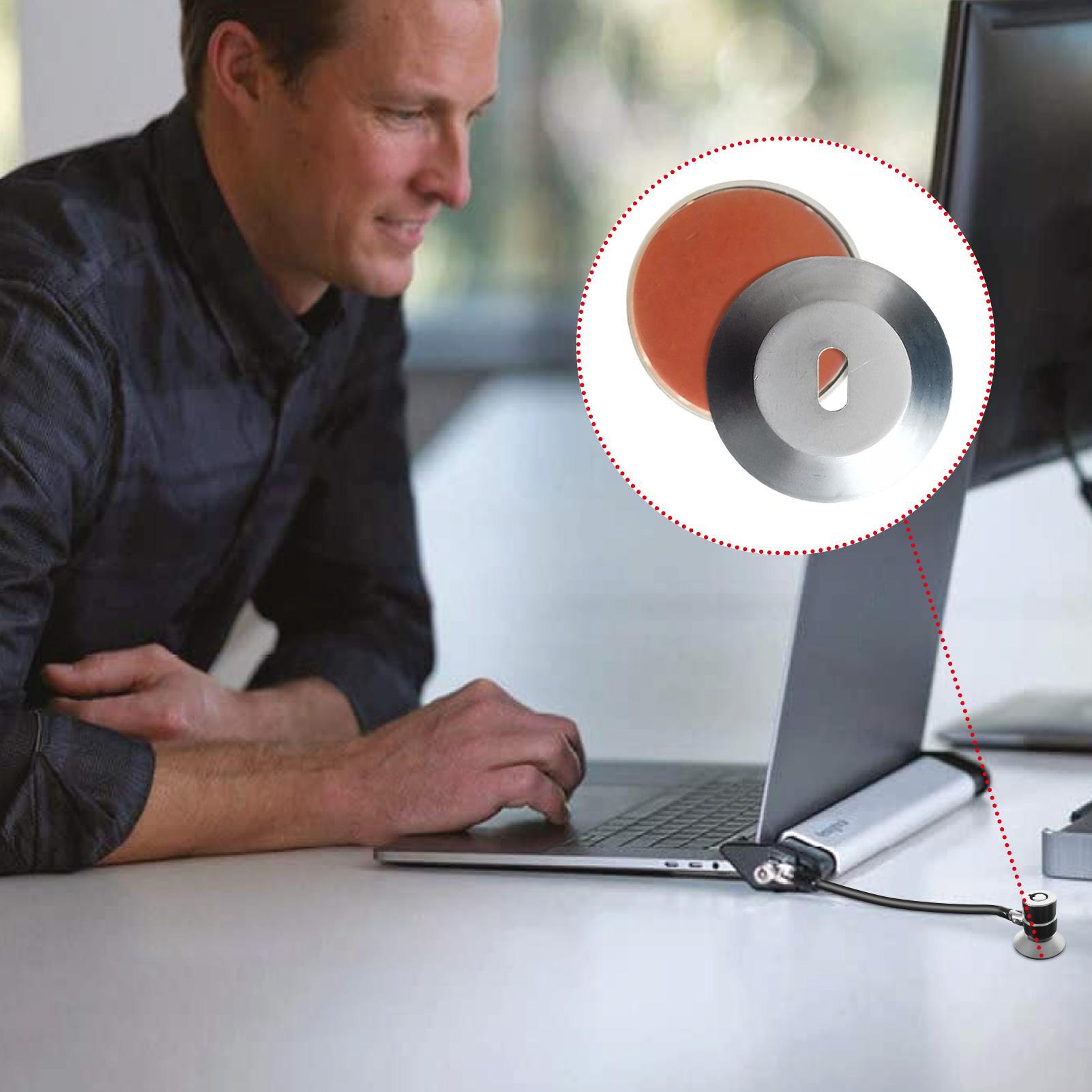 1 ชิ้นสายเคเบิลคอมพิวเตอร์ล็อค - Cable Lock Laptop บทวิจารณ์และราคา