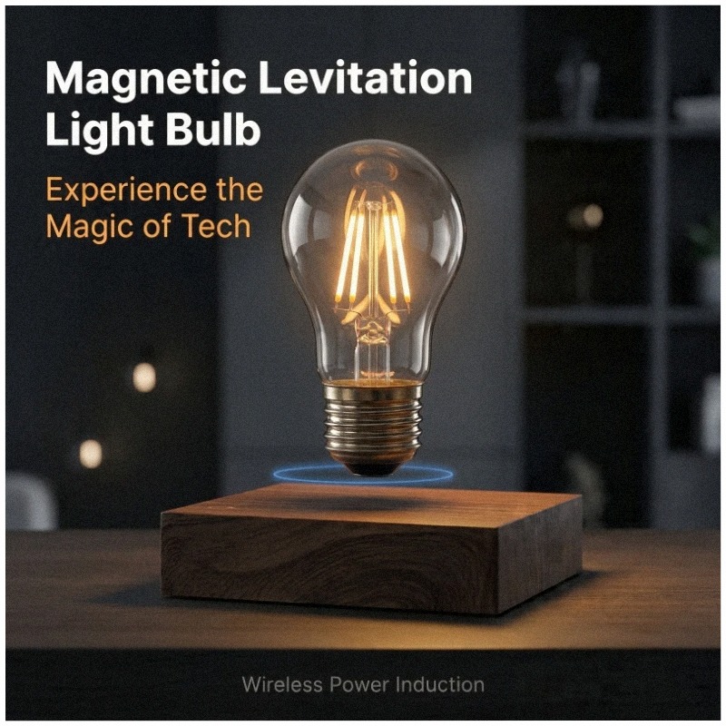 หลอดไฟ LED ลอยได้แม่เหล็กไร้สา - The Office Tech บทวิจารณ์และราคา