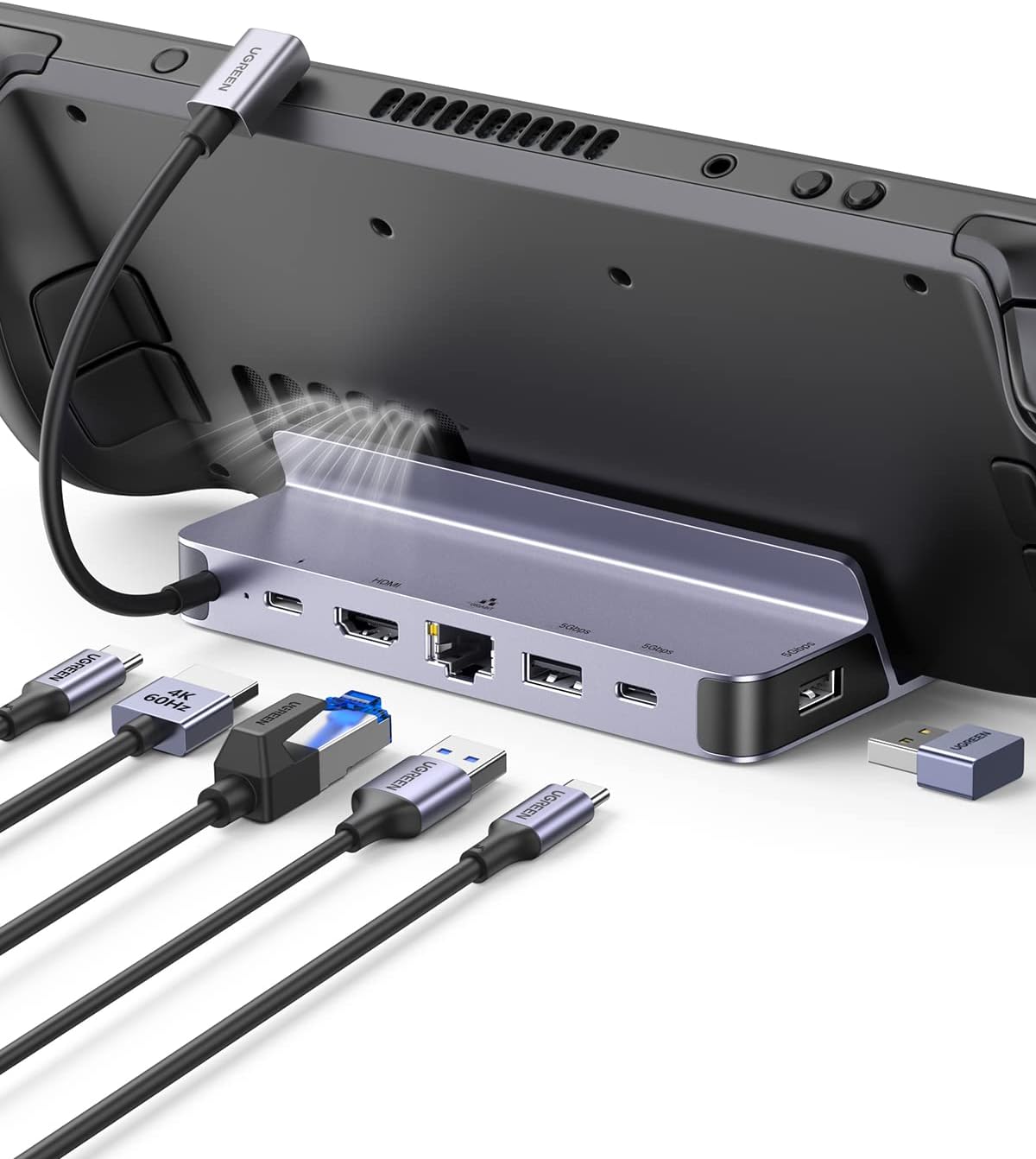 แท่นวาง UGREEN Steam Deck Dock - Docking Station Usb C บทวิจารณ์และราคา