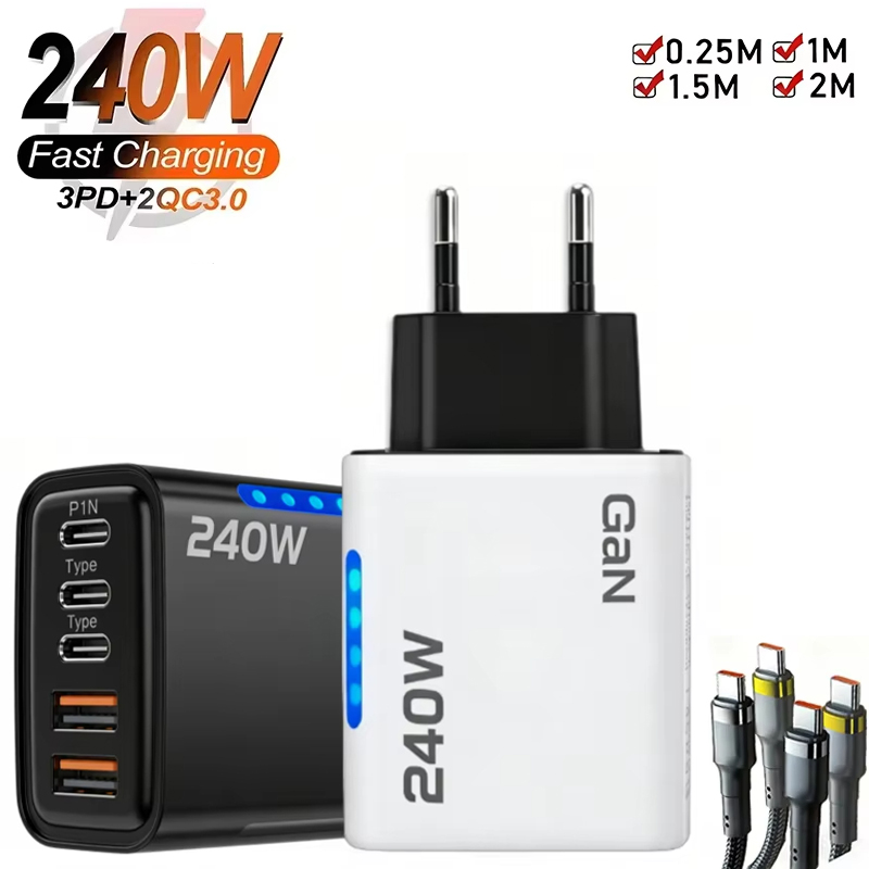 อะแดปเตอร์ชาร์จ GaN 5 in 1 รุ่ - Cable Lock Laptop บทวิจารณ์และราคา
