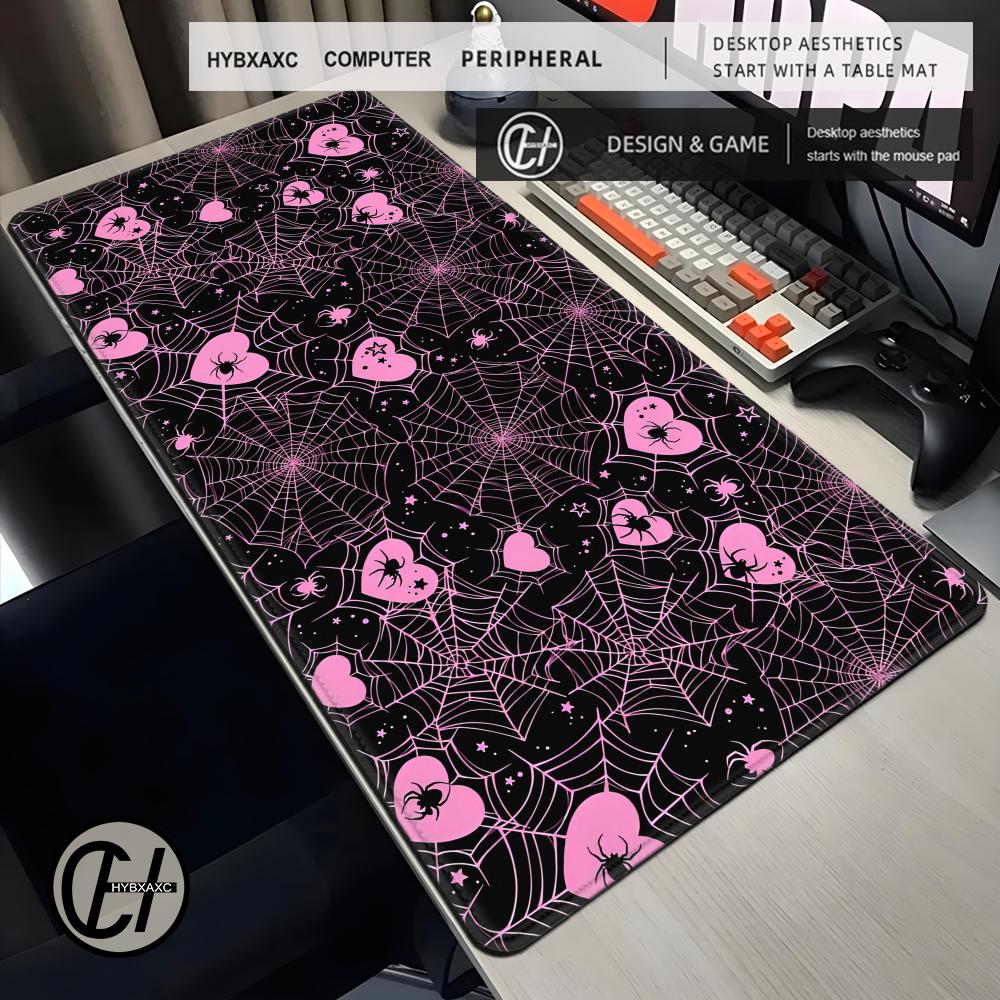 แผ่นรองเมาส์ลายใยแมงมุมสีขาวหร - The Office Tech บทวิจารณ์และราคา