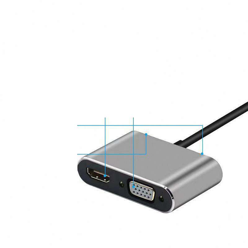 สายแปลง 4K USB Type C เป็น VGA - Docking Station Usb C บทวิจารณ์และราคา