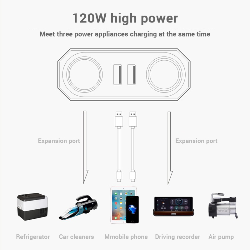 สายเคเบิ้ลเต้ารับที่จุดบุหรี่1 - Cable Lock Laptop บทวิจารณ์และราคา