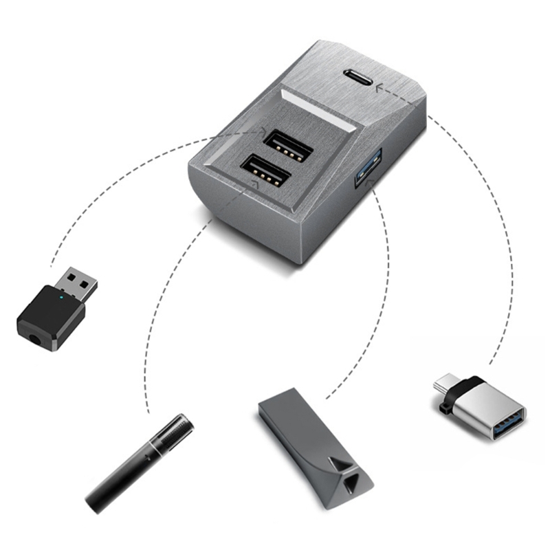 แท่นวางสำหรับกล่องถุงมือรถยนต์ - Docking Station Usb C บทวิจารณ์และราคา